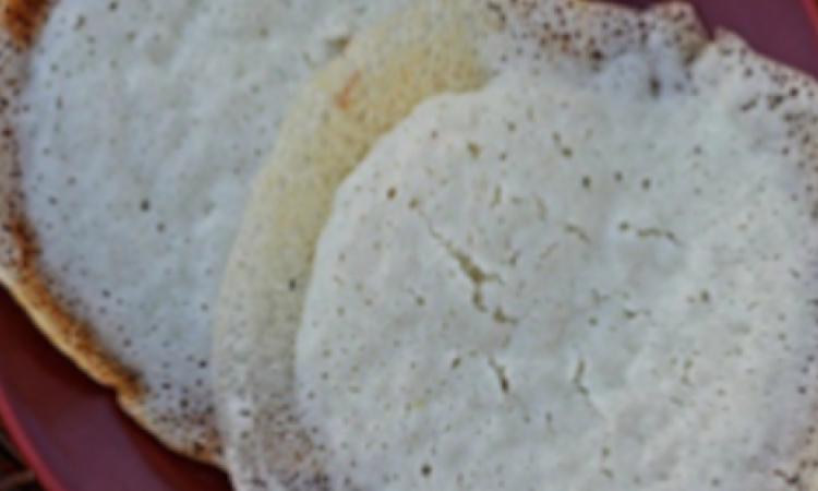 Appam - Indian Rice and Coconut Pancakes