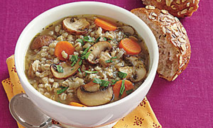 Classic Mushroom Barley Soup