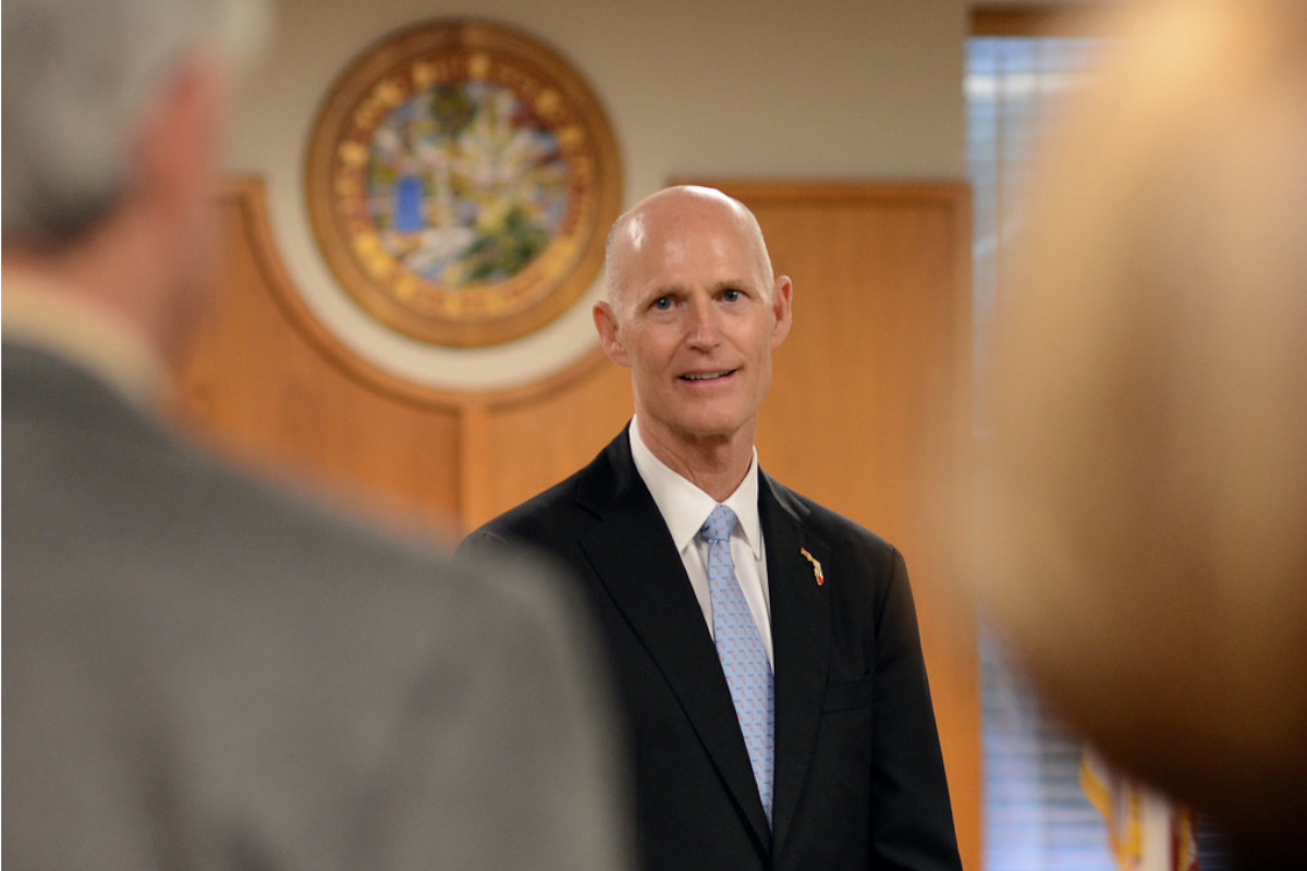 Senator Rick Scott Donates Portion of Salary to Florida Holocaust Museum