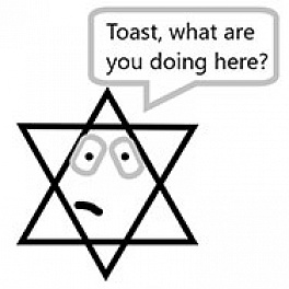 porkless passover toast or matzah