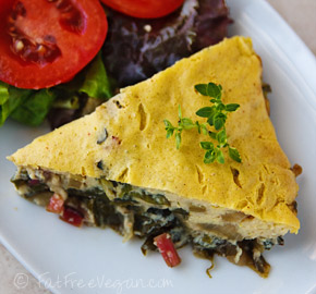 Savory Swiss Chard Pie