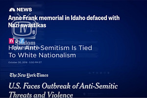 Anti-Semitism is on the rise
