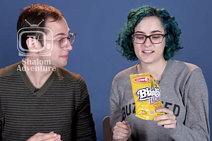 Americans Try Israeli Snacks