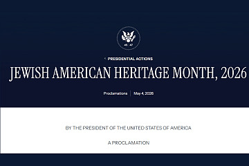 Presidential Proclamation: Jewish American Heritage Month